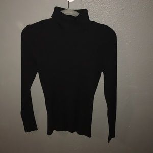 Black turtleneck